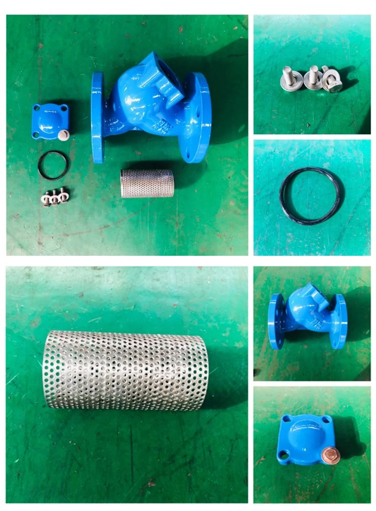 Ductile Iron Y Strainer Filter for Water Pipeline Thread Connection