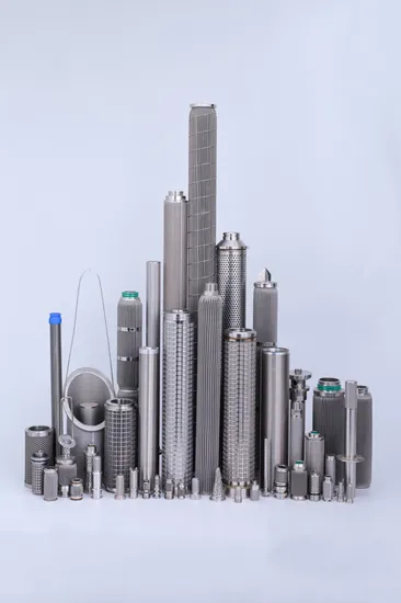 Customization Industry Ss 304 316 Sintered Filter Micron Filtration Porous Sintered Titanium Industrial Filter Insert Filter Strainer 