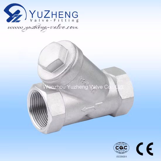 Stainless Steel SS304/SS316 Thread Type NPT, BSPT, Bsp Y