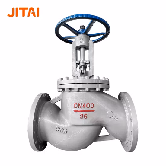 API Cast Steel Straight Pattern Globe Valve for Shut