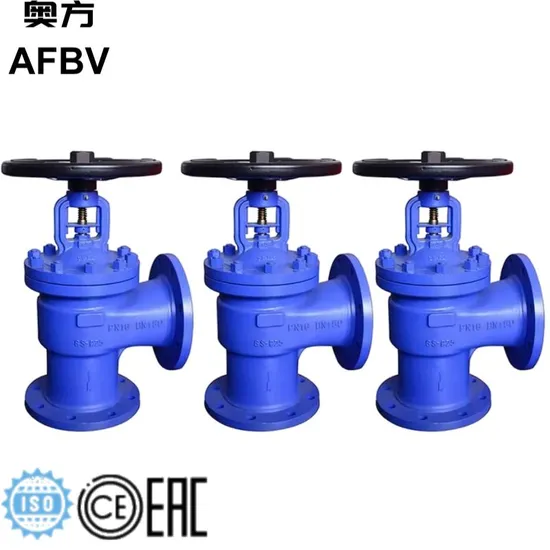 Premium DIN Angle Globe Valve for Industrial Applications 
