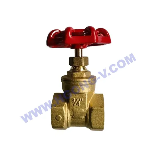 API/DIN/GOST Brass/ Aluminum Bronze/Copper Material Stem Flanged NPT Threaded Gate Valve 