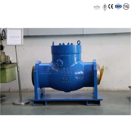 Stainless Steel Cast Forged Carbon Iron Brass Bronze Metal Aluminum Alloy CF8 Wcb Bc6 FC200 Industrial Oil Gas Check Valve 