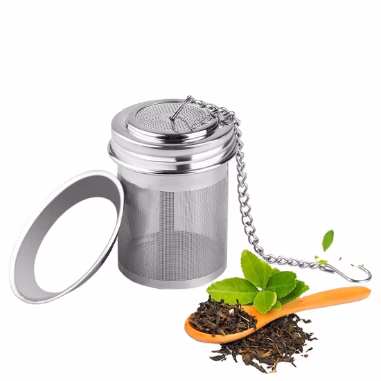 Wholesale The Newest Reusable Eco Tea Strainer Stainless Steel Mesh Tea Filter