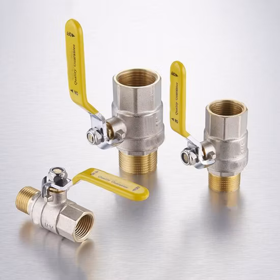 Cw617n/C37700 Kitchen Forged Gas Brass LPG Ball Valve Gas for Gas Cooker