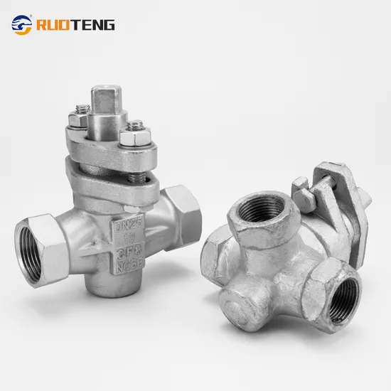 [Ruoteng] Professional Grade Threaded Stainless Steel Plug Valve 